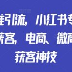 矩阵引爆流量秘诀：小红书专业号矩阵操控精准获客，电商微商门店客流暴增技巧大揭秘！