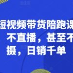揭秘：零门槛短视频带货秘籍，无需露脸直播拍摄，轻松日赚千单！