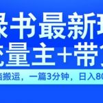 2024小绿书流量变现秘籍！AI智能搬运攻略，3分钟打造爆文，日赚斗金不是梦！