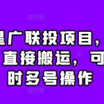 抖音星广联投秘籍：单账号日入1000元，一键搬运攻略，轻松实现多账号同步盈利！