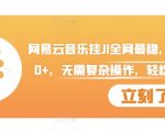 网易云音乐轻松挂机赚钱攻略，稳赚1500+，操作简单，揭秘快速盈利秘诀！