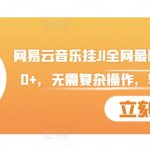 网易云音乐轻松挂机赚钱攻略，稳赚1500+，操作简单，揭秘快速盈利秘诀！