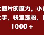 揭秘：美女图片涨粉秘籍，小白必看！轻松上手，日吸千粉，收益翻倍！
