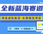 揭秘：独家蓝海市场新机遇——淘宝虚拟商品领域，持续盈利攻略，规模化矩阵操作必看！
