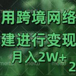 揭秘专线网络变现升级攻略，轻松月入2万不是梦！
