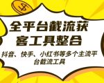 全平台截流秘技：全自动引流系统，日吸2000+精准客户，揭秘高效获客策略！