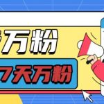 抖音快速涨粉秘诀：7天破万粉，每天仅需半小时，单次收益高达600元，独家揭秘！