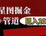 抖音星图赚钱攻略：单干也能暴富，搭建管道收入或自营日赚1000+，独家揭秘！