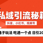 揭秘：独家私域流量精准获客野路子，一招致胜，日引流破200+，掌握核心技巧！