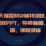 淘宝天猫盈利秘诀揭秘！6天6夜封闭特训，独家课程PPT+导师脑图，学员实战脑图解析，全程录音精华，错过等一年！