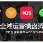 全域运营攻略：抖音+私域+小红书一站式IP打造，轻松实现高效变现！