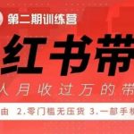 小RED书42天带货训练营2.0版：宝妈、自由职业者、上班族、大学生，轻松提升副业收入，抓住财富增长红利！