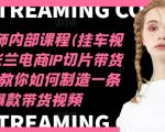 张兰亲授电商IP剪辑秘籍：12月更新挂车视频教程，打造爆款带货视频轻松赚钱！