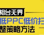 2024独家揭秘：万相台无界攻略，极致PPC优化技巧，店铺爆款选款与低成本盈利策略大全！