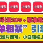 12月终极攻略：小红书独家引流秘籍，轻松吸引200+高价值创业粉丝！