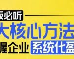 老板必学！揭秘五大核心策略，轻松破解企业盈利系统的终极密码！