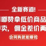揭秘：独家赚钱新途径！用嘟赞抢购超值商品，闲鱼转手翻倍赚，网购达人必看的双赢攻略！