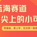 揭秘最新蓝海市场：轻松制作治愈系短视频，几分钟赚取丰厚收益，矩阵玩法让财富翻倍！