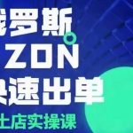 俄罗斯OZON店铺运营秘籍：从选品到变现，实战课程助你快速赚钱！