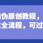 电脑伪原创短剧制作教程大揭秘！独家深度去重全流程，轻松通过原创检测！