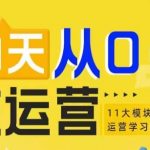 21天速成运营高手：从零基础到精通，揭秘11大维度构建运营学习框架！