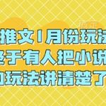 揭秘1月小说推文赚钱攻略，独家玩法解析，让你轻松月入过万！