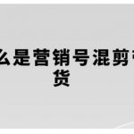 营销号混剪带货终极攻略：全方位揭秘内容创作到流量变现，轻松学会高效赚钱秘诀！