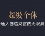 2024-2025逆袭秘籍：揭秘超级个体如何轻松创造财富，开启无限游戏之旅！