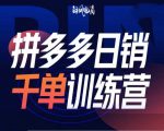 拼多多2025开年秘籍：揭秘日销千单训练营第32期变化与顶级玩法，抢跑电商新时代！