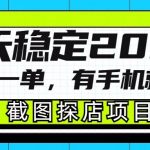 揭秘快速赚钱攻略：轻松实现一分钟一单，手机探店项目，日赚200+不是梦！