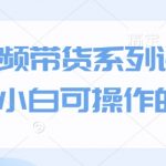 短视频带货秘籍大公开！新手小白轻松上手，月入过万不是梦！