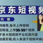 京东爆款短视频带货秘籍，零拍摄剪辑技巧，全方位保姆级教程，48小时速成带货高手！
