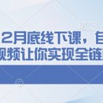 千川运营终极攻略：12月线下课程揭秘，自然流量+付费推广+短视频营销，全链路引爆销量！
