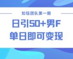 男粉引流秘籍：零违规操作，实现24小时快速变现！