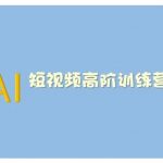 AI短视频训练营2025升级版：学会高效变现技巧，AI技术助你创作速度翻倍！