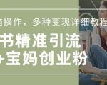 小红书日引流200+宝妈创业粉实战攻略，轻松上手，揭秘多元化变现赚钱秘籍！