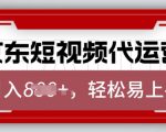 2025年京东带货代运营翻盘攻略：上传视频轻松月入8000+，独家揭秘稳定盈利秘诀！