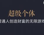 2025年翻盘秘籍：揭秘超级个体如何轻松创造财富，开启无限游戏之旅！