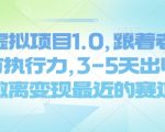 揭秘：新手必看！闲鱼虚拟项目1.0，快速变现攻略，3-5天轻松赚钱，跟着老司机一起驶入财富快车道！