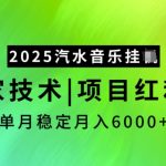 2025年汽水音乐挂机赚钱攻略，独家秘技曝光，红利项目揭秘，轻松月入5000+！