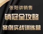 张阳亲授销售秘籍：实战训练营揭秘，案例深度剖析，打造销售冠军全攻略！