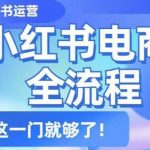 小红书电商爆单秘籍：3天从0到精通！2024最新全流程拆解，新手必看这一篇就够