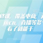 小红书运营秘籍大揭秘：电商盈利、无人直播、精准获客、高效种草、MCN打造、直播带货一站式掌握，速成高手！