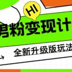 2024男粉变现暴利新玩法：宝妈零门槛日入1000+保姆级教程大揭秘