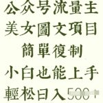 爆赚秘籍！2025流量主最新躺赚玩法：AI美女图片3分钟上手，日入500+小白亲测有效