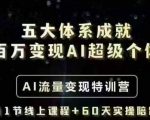 惊爆！7步打造AI超级个体变现秘籍：99%人不知道的流量掘金术，手把手教你年入百万！125