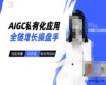 【揭秘】AIGC私有化实战：手把手教你从0到10倍增长，轻松成为AI操盘高手359