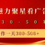 快手磁力聚星爆量新玩法！单机日赚100+，矩阵操作10机日入500+，手把手教学1613