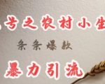 惊爆！农村小项目月入10万秘籍：DeepSeek爆款引流5大绝招，速看！211