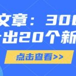 惊爆设计奇迹！300元3天狂出20款爆款新品，连专业设计师都抢着收藏！156